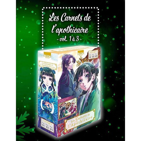Seinen | KI-OON | COFFRET LES CARNETS DE L'APOTHICAIRE VOL. 1 A 31