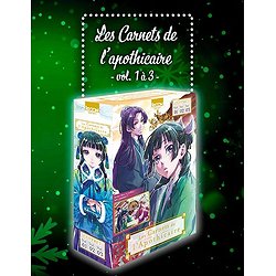 COFFRET LES CARNETS DE L'APOTHICAIRE VOL. 1 A 3