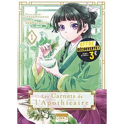 LES CARNETS DE L'APOTHICAIRE T01 A 3 EUROS
