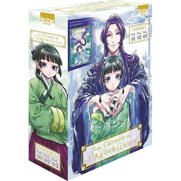 Seinen | KI-OON | COFFRET LES CARNETS DE L'APOTHICAIRE VOL. 1 A 31